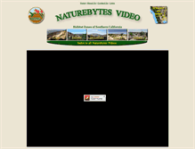 Tablet Screenshot of naturebytesvideo.com